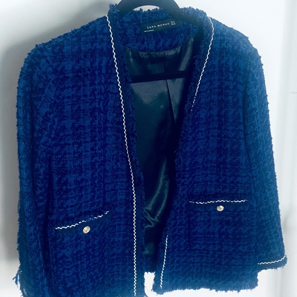 Zara Jackets & Blazers - Zara Woman Classic - Shades of Blue Blazer